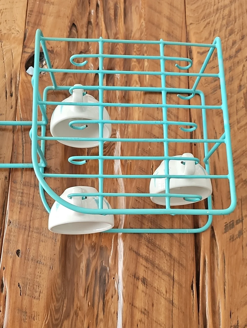 Vintage Rubbermaid Dish Rack Aqua